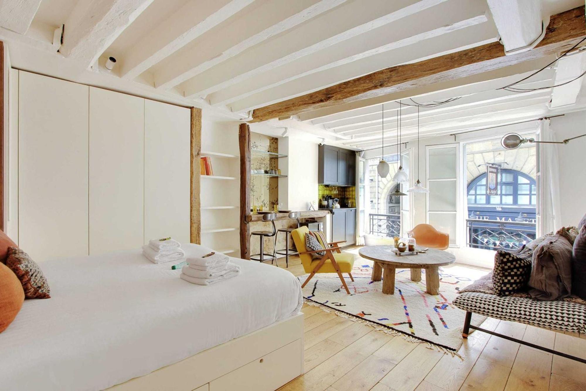 Appartamento Beautiful Studio In The Heart Of The Latin Quarter Parigi Esterno foto